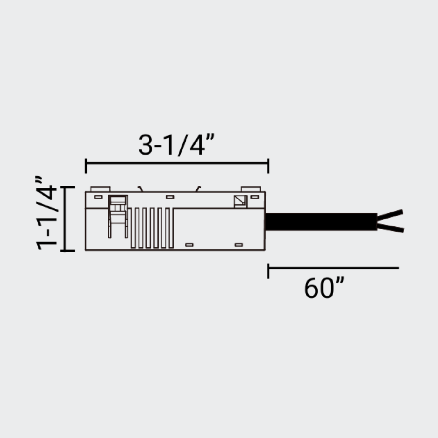 Groove Live-End Power Connector Cable