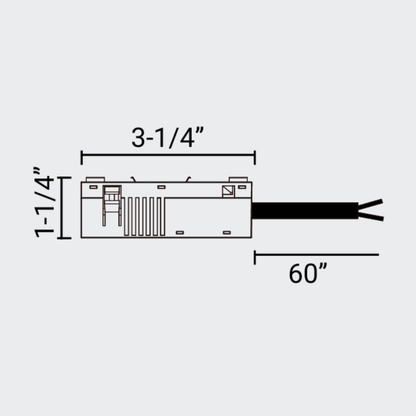 Groove Live-End Power Connector Cable
