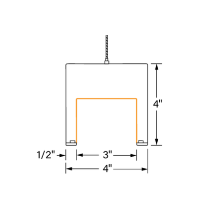 Direct LED Linear Pendant