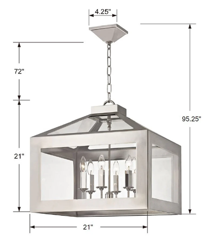 Brian Patrick Flynn Hurley 6 Light Chandelier