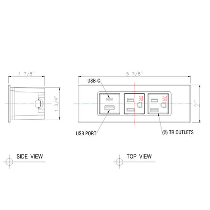 JA06 Furniture Power Outlet