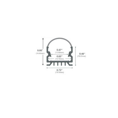 J967F - Surface Mount LED Channel