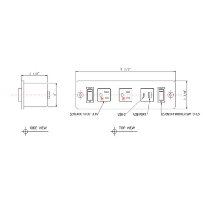JA01 Furniture Power Outlet