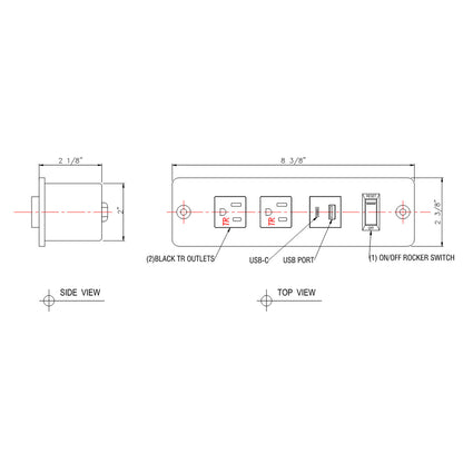 JA02 Furniture Power Outlet