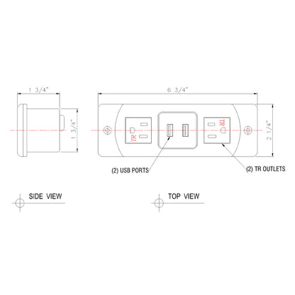 JA04 Furniture Power Outlet