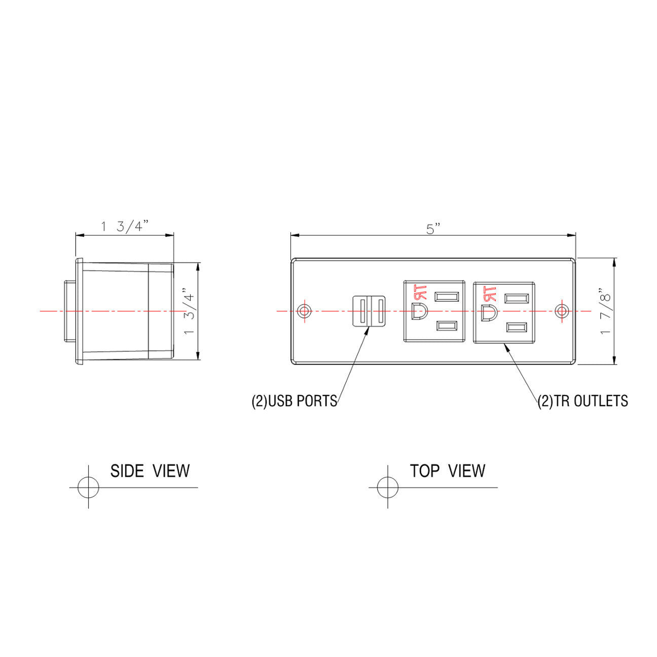 JA10 Furniture Power Outlet