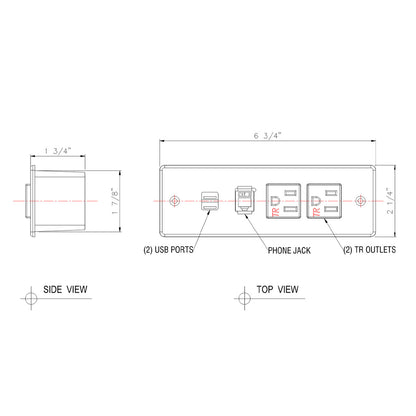 JA11 Furniture Power Outlet