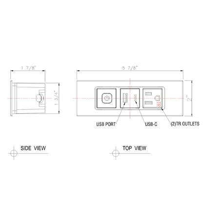 JA12A Furniture Power Outlet