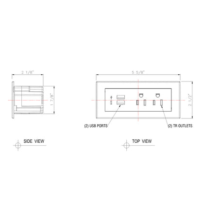 JA19A Furniture Power Outlet
