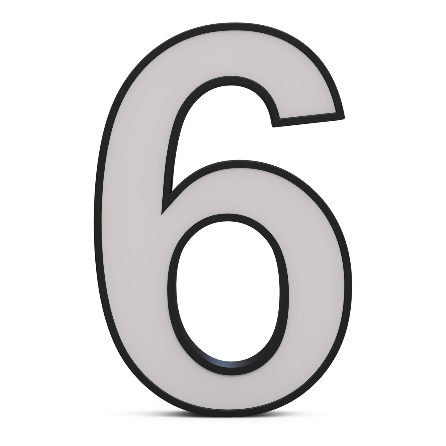 Illuminated Address Number - 6