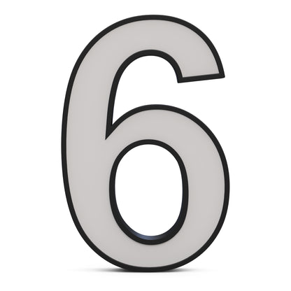 Illuminated Address Number - 6