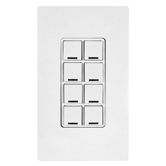 8-Button, GreenMAX® DRC Wireless Room Controller – JSA Lighting