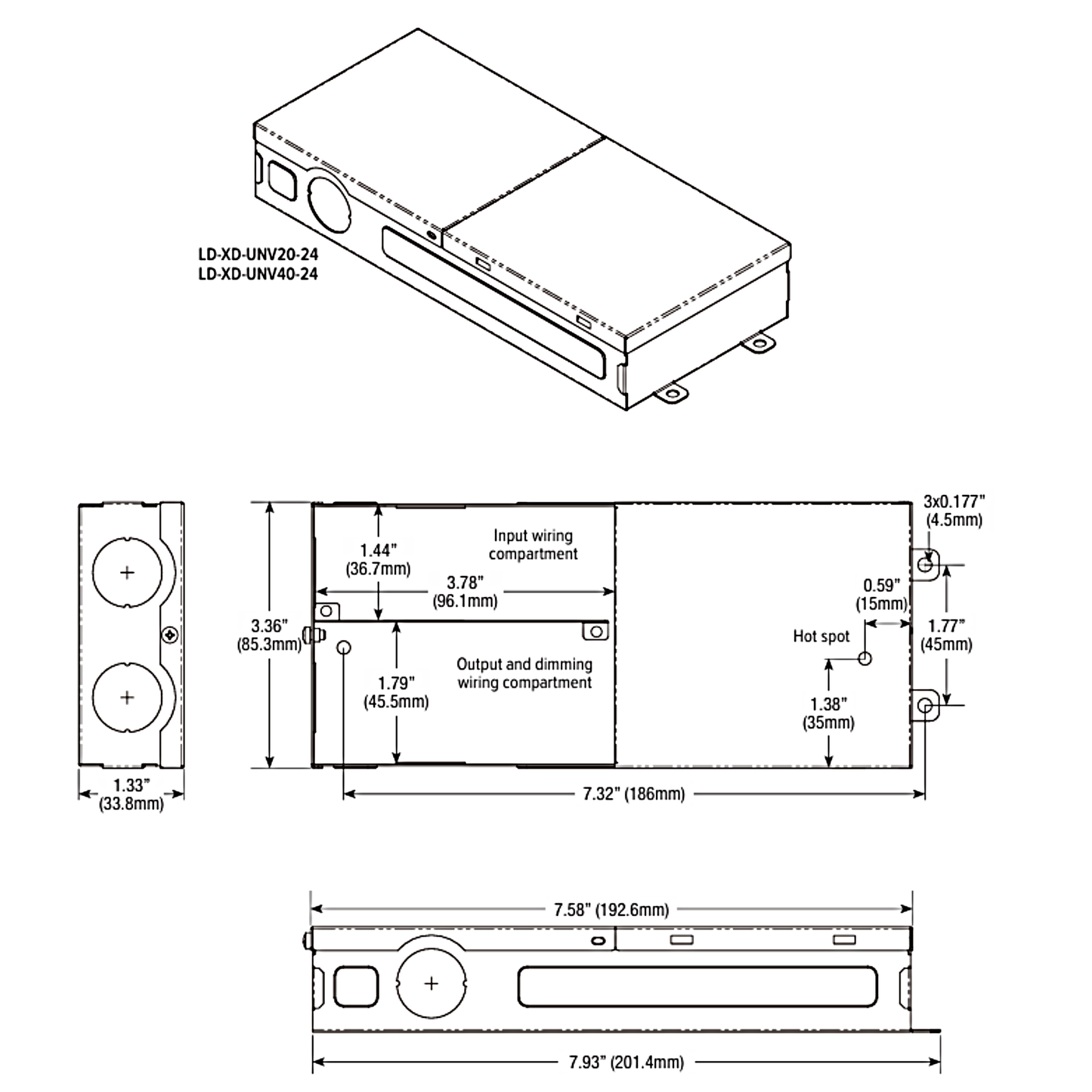 24V Single Output Tapelight Driver