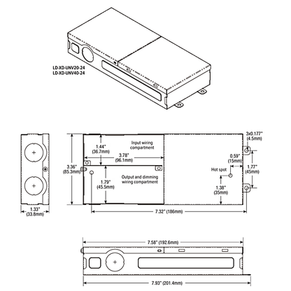 24V Single Output Tapelight Driver