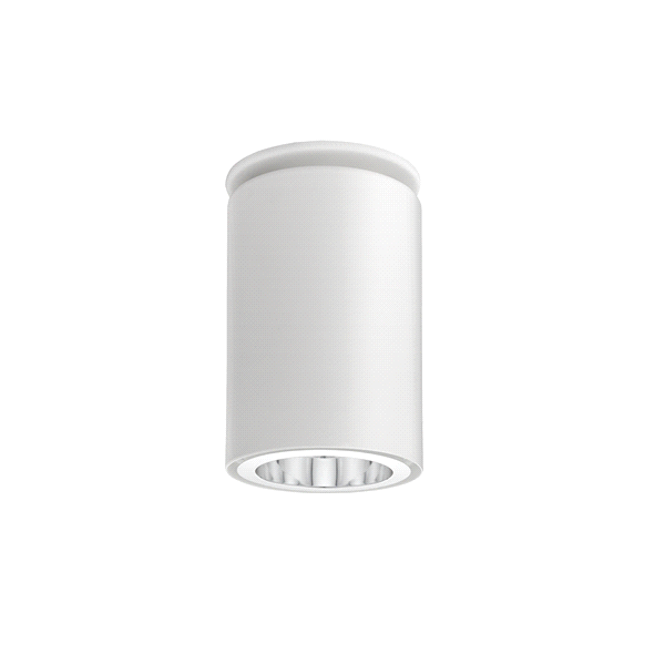 4" LED Cylinder Wall Mount, Dark Bronze