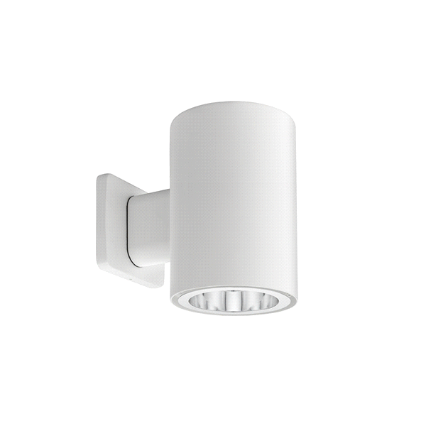 4" LED Cylinder Wall Mount, Dark Bronze