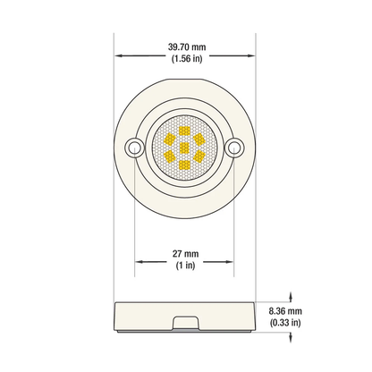 Round LED Module Replacement