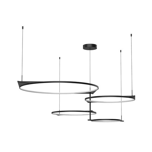 36" Serif Multi-Pendant LED