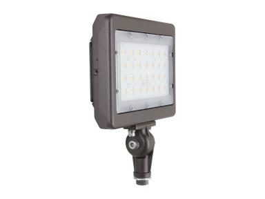 Slim LED Floodlight, Bronze