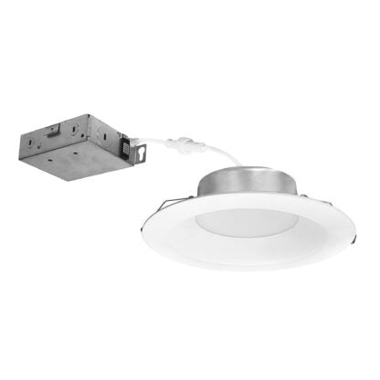 6" Canless LED Trim, Deep Reflector w/ Selectable CCT (Case Pack of 12)
