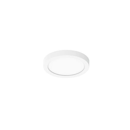 4" LED Round Surface Mount, White