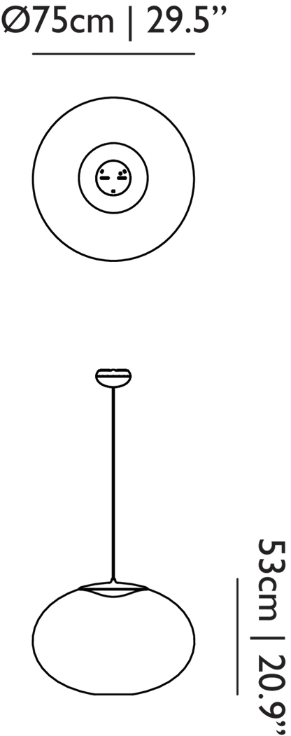 30" NR2 LED Pendant