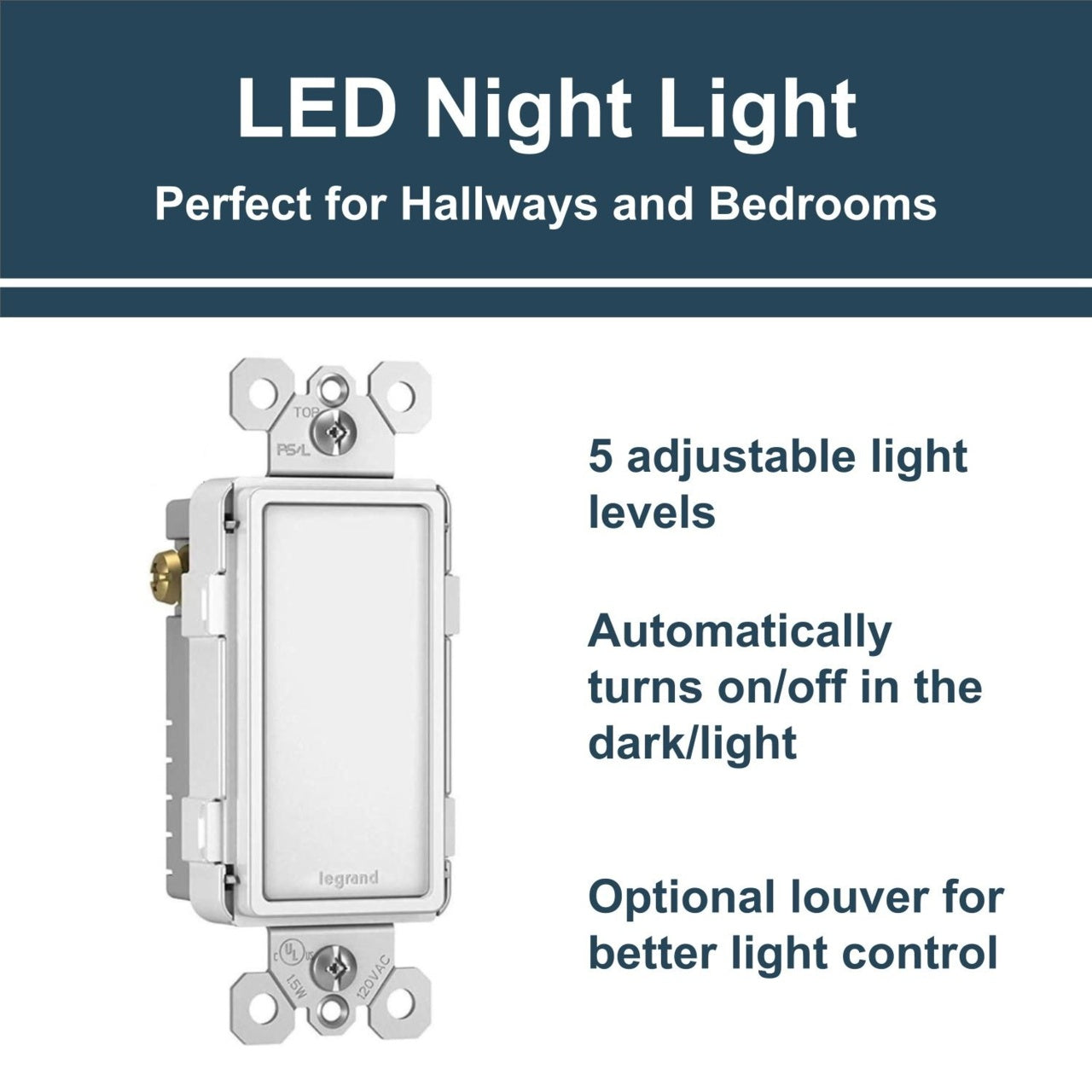 Night Light: Full Face, White