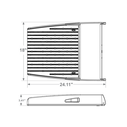 NV-2 -80L - Area Light, Bronze