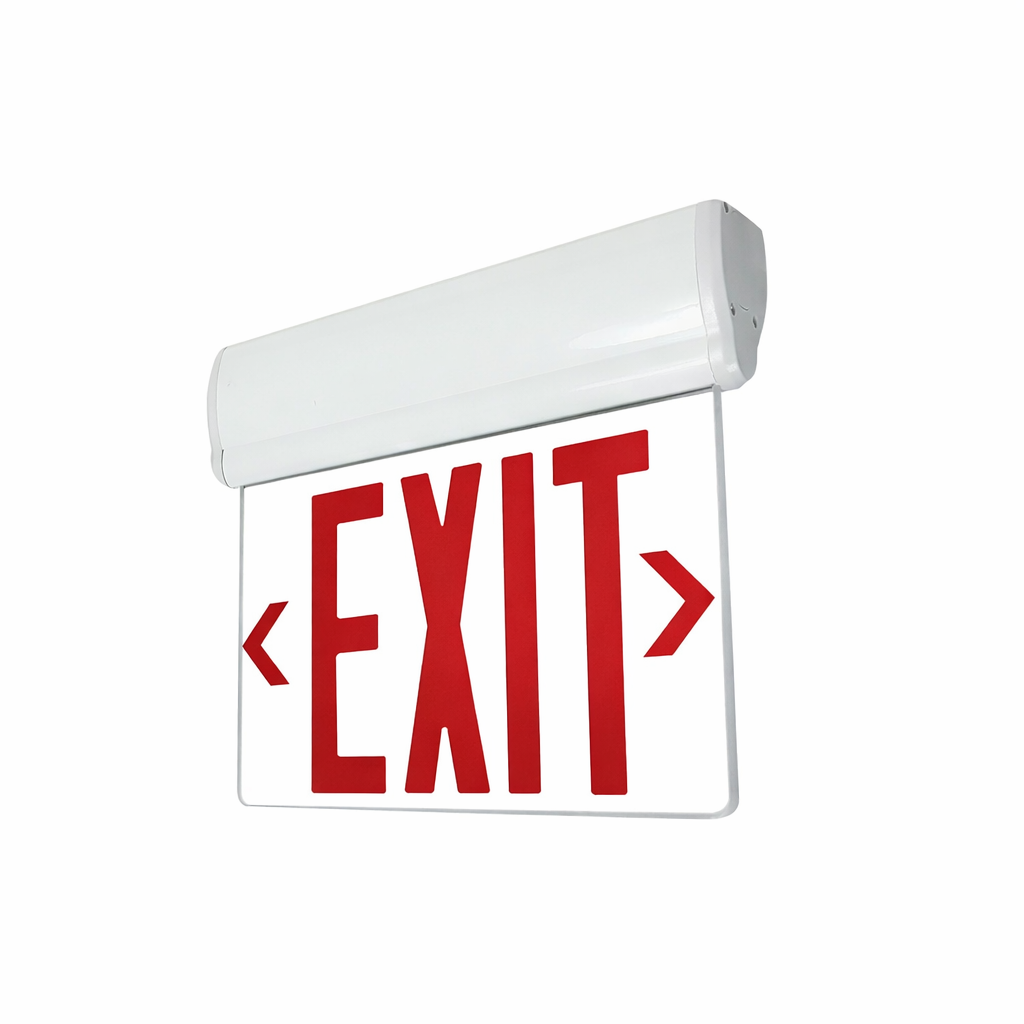 Surface Adjustable LED Edge-Lit Exit Sign