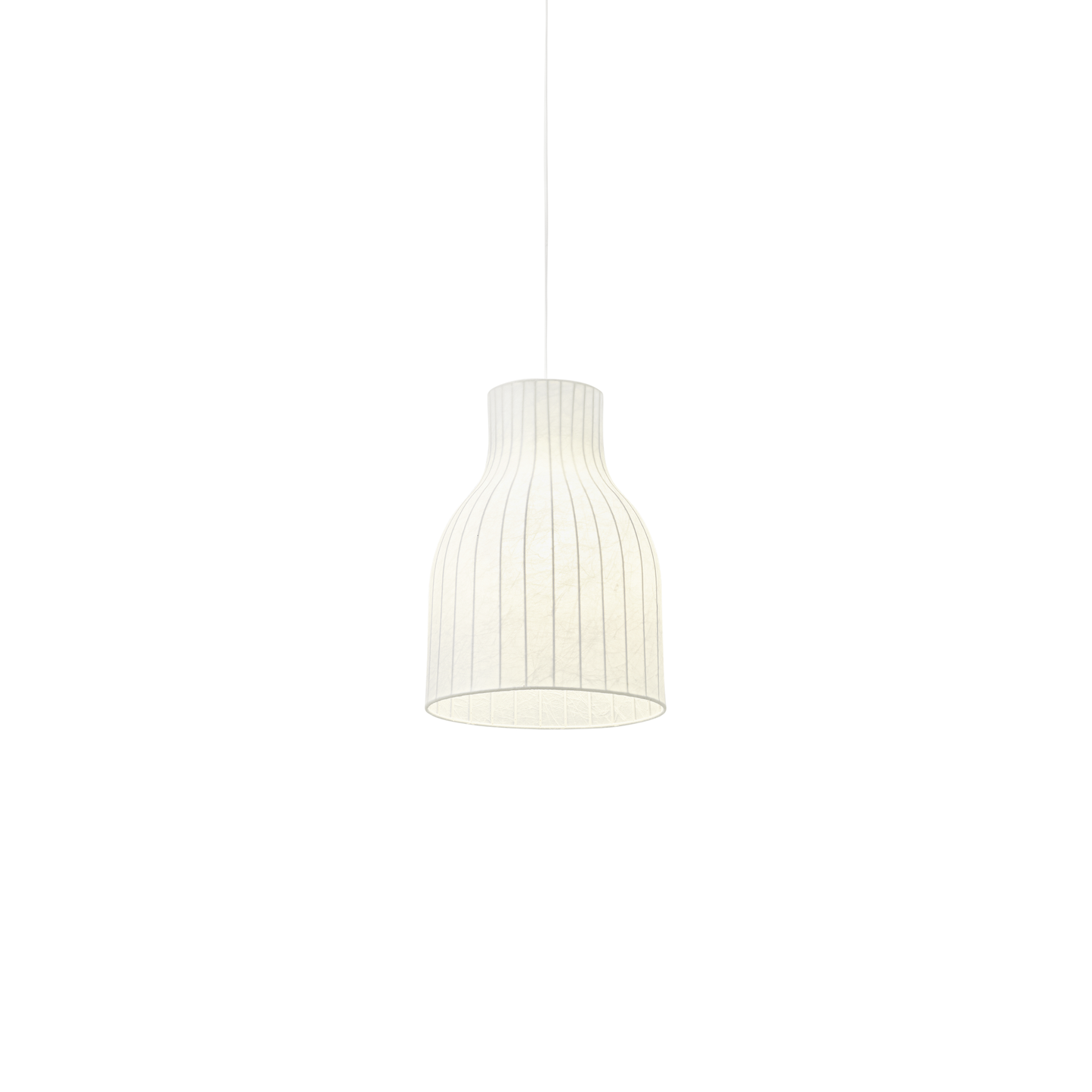 11.5" Strand Pendant, White