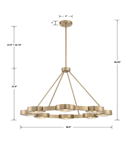 Orson 8 Light Chandelier