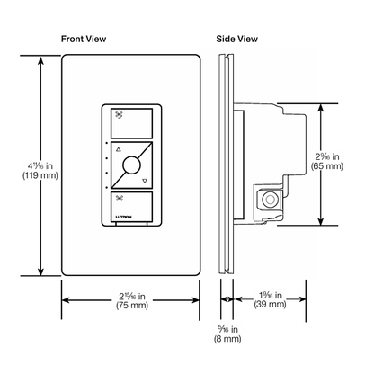 Caséta ELV+ Smart Dimmer Switch