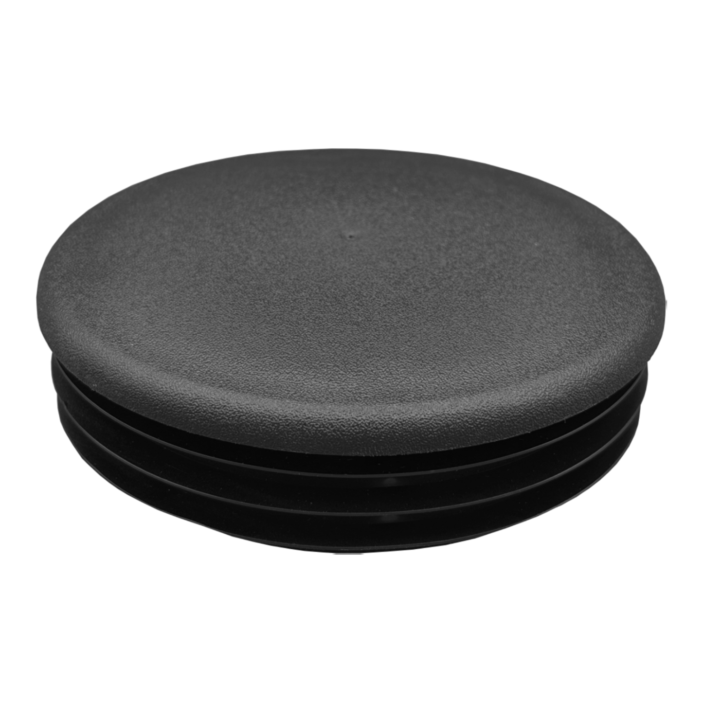 4" Plastic Pole Cap, Black