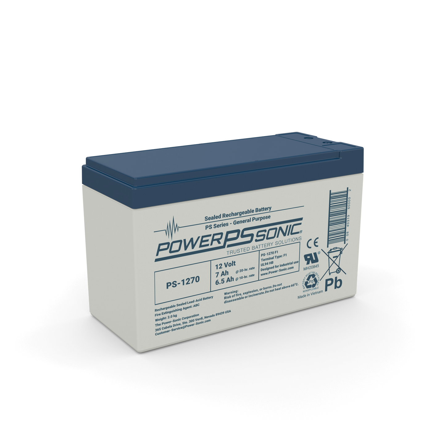 12V/7AH Battery
