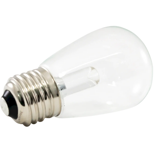 S14 LED Bulb: 120V, 1.4W (25 Pack)