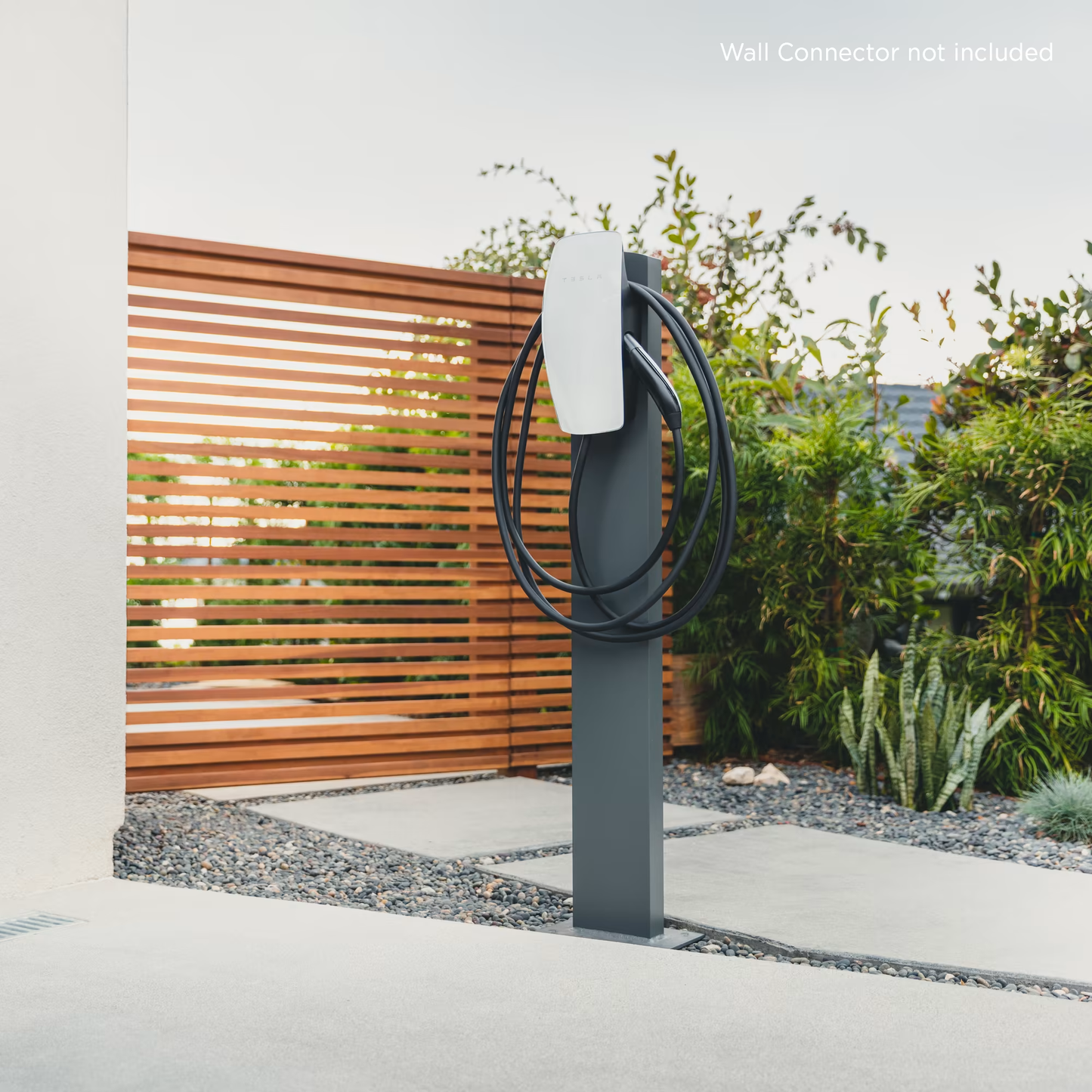 Tesla EV Charger Pedestal