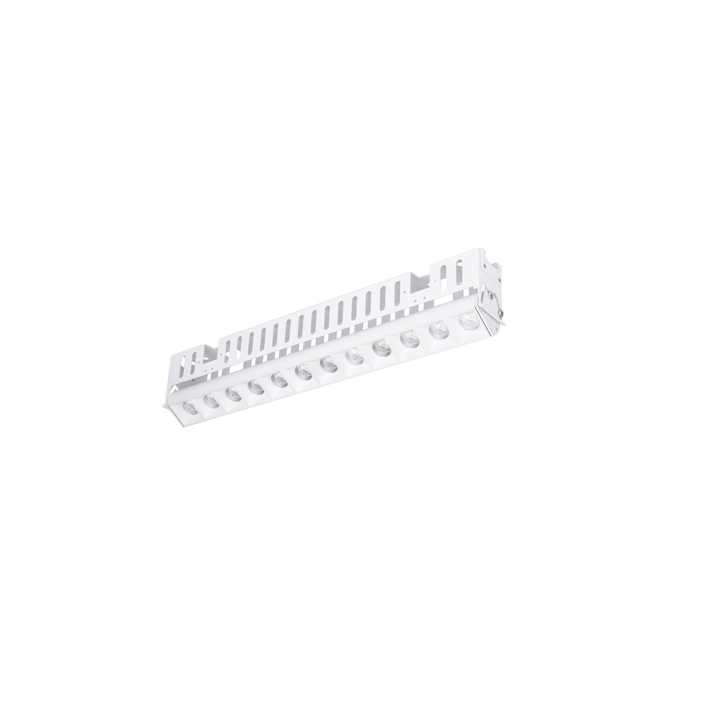12-Multi Linear Recessed Adjustable Downlight Trim/Trimless, White