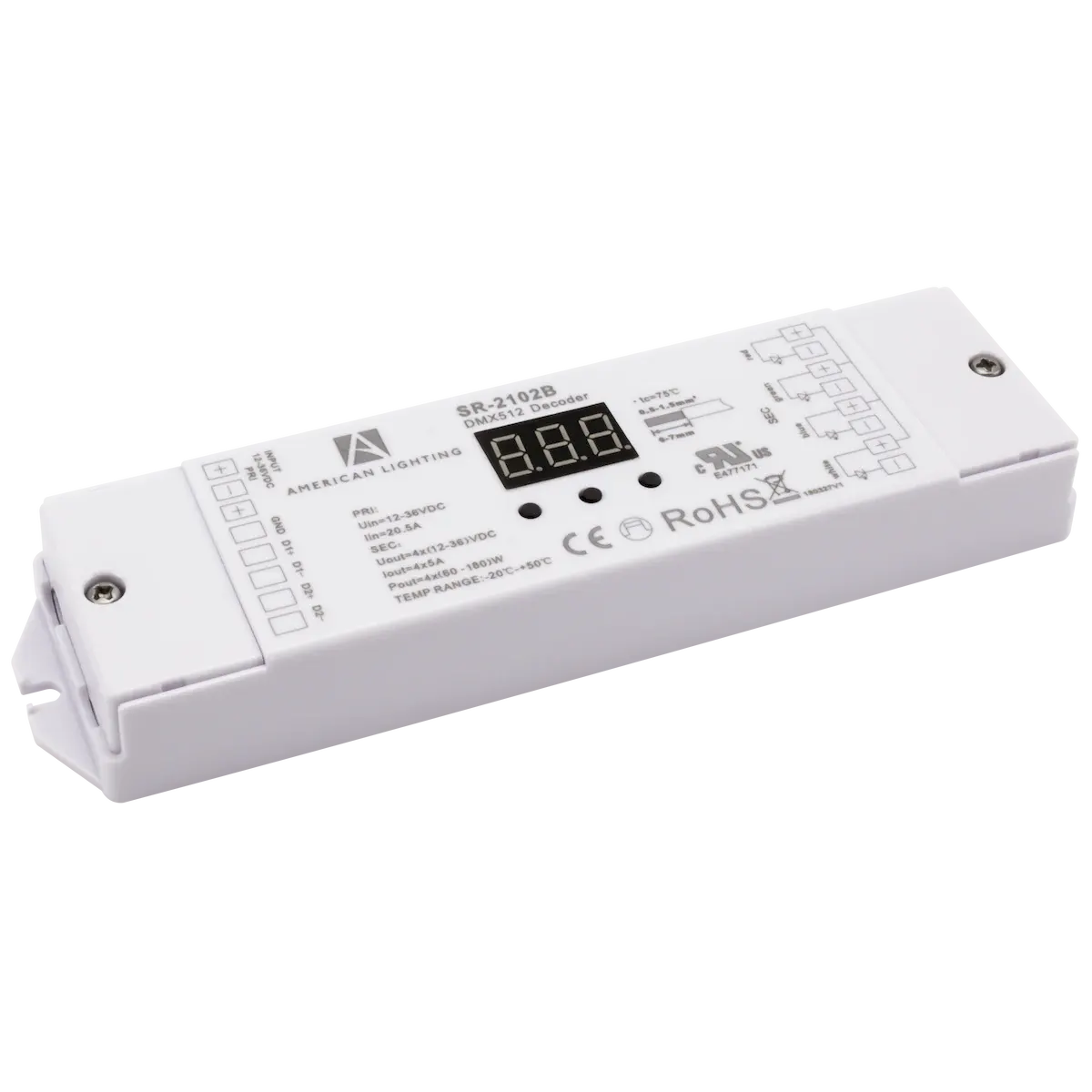 DMX Decoder: 4-Channel