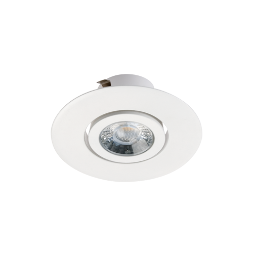 4" Retrofit Adjustable LED Trim, White