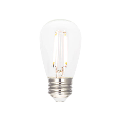 LED Filament Bulb: 12V AC/DC, 1.9W, 25pack