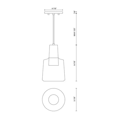 6" LED Pendant