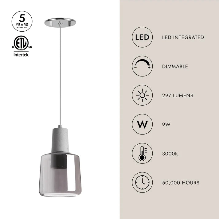 6" LED Pendant