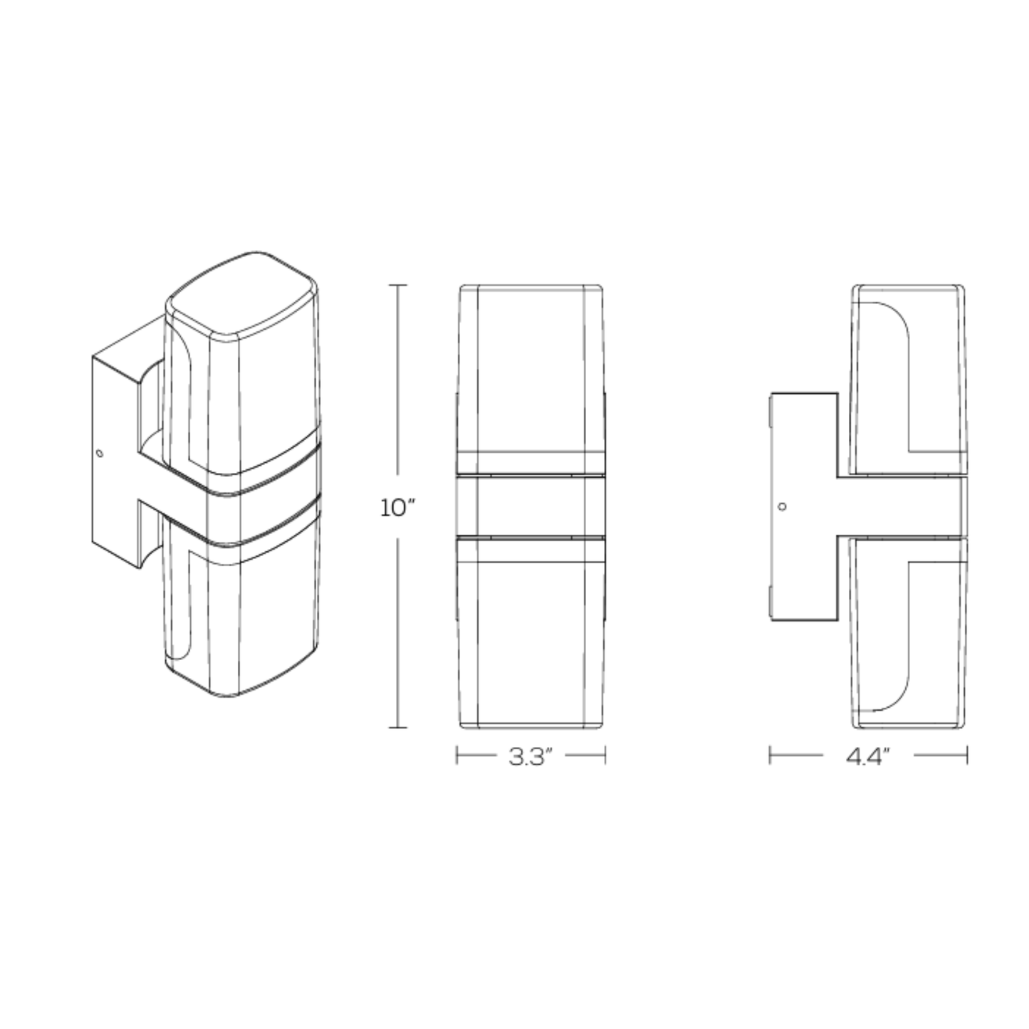 Outdoor LED Wall Sconce