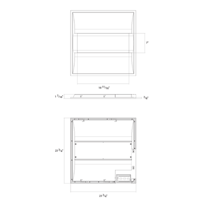 2'x2' LED Troffer