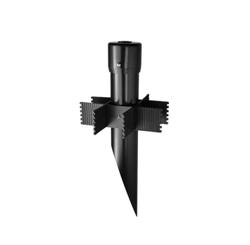 19" Landscape Mounting Post – Black PVC