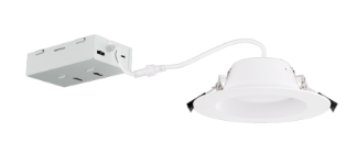 6" Round LED Shallow Reflector Insert Trim 5-CCT Selectable