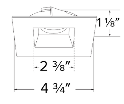 Flexa 4″ Square Reflector Koto Module