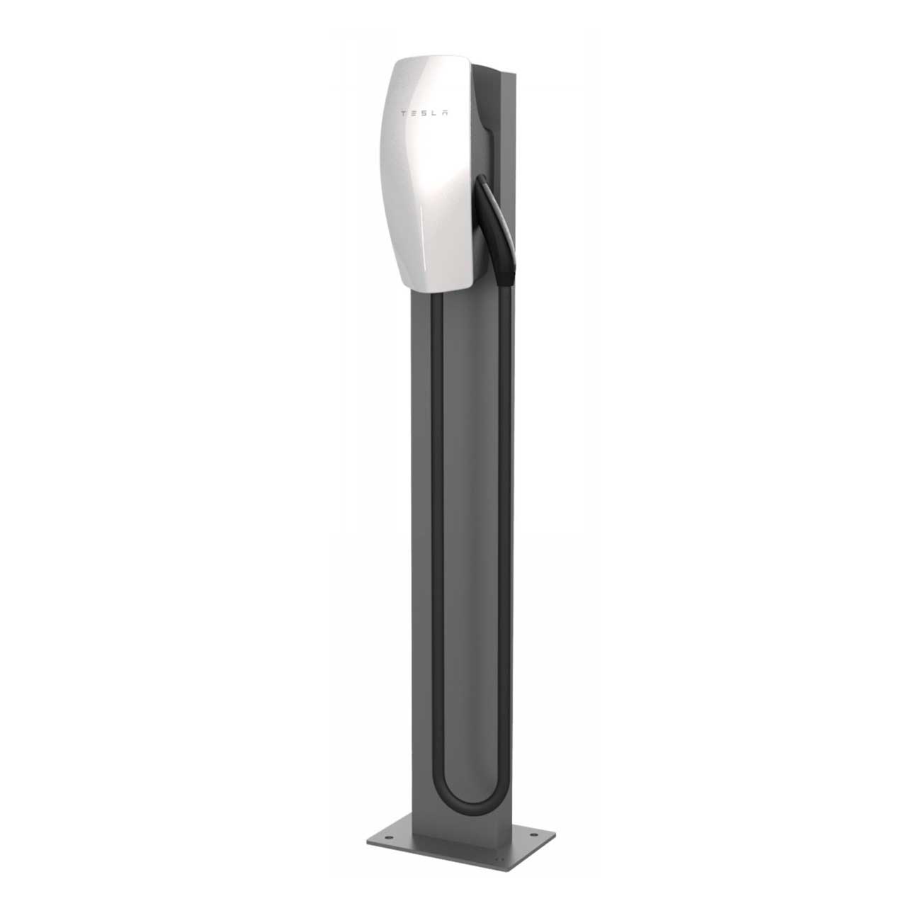 Tesla EV Charger Pedestal