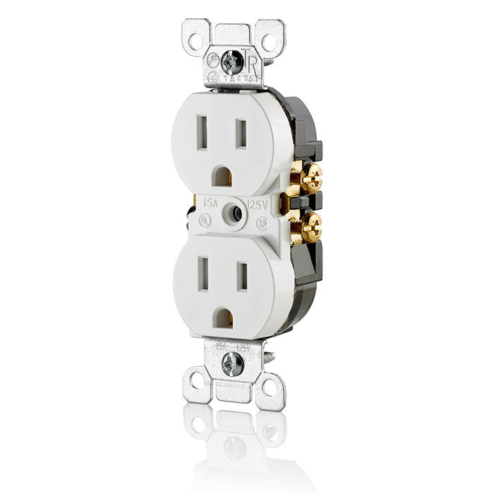 Receptacle: Duplex, TR, 15A