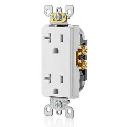 Receptacle: 20A Decora, TR, White